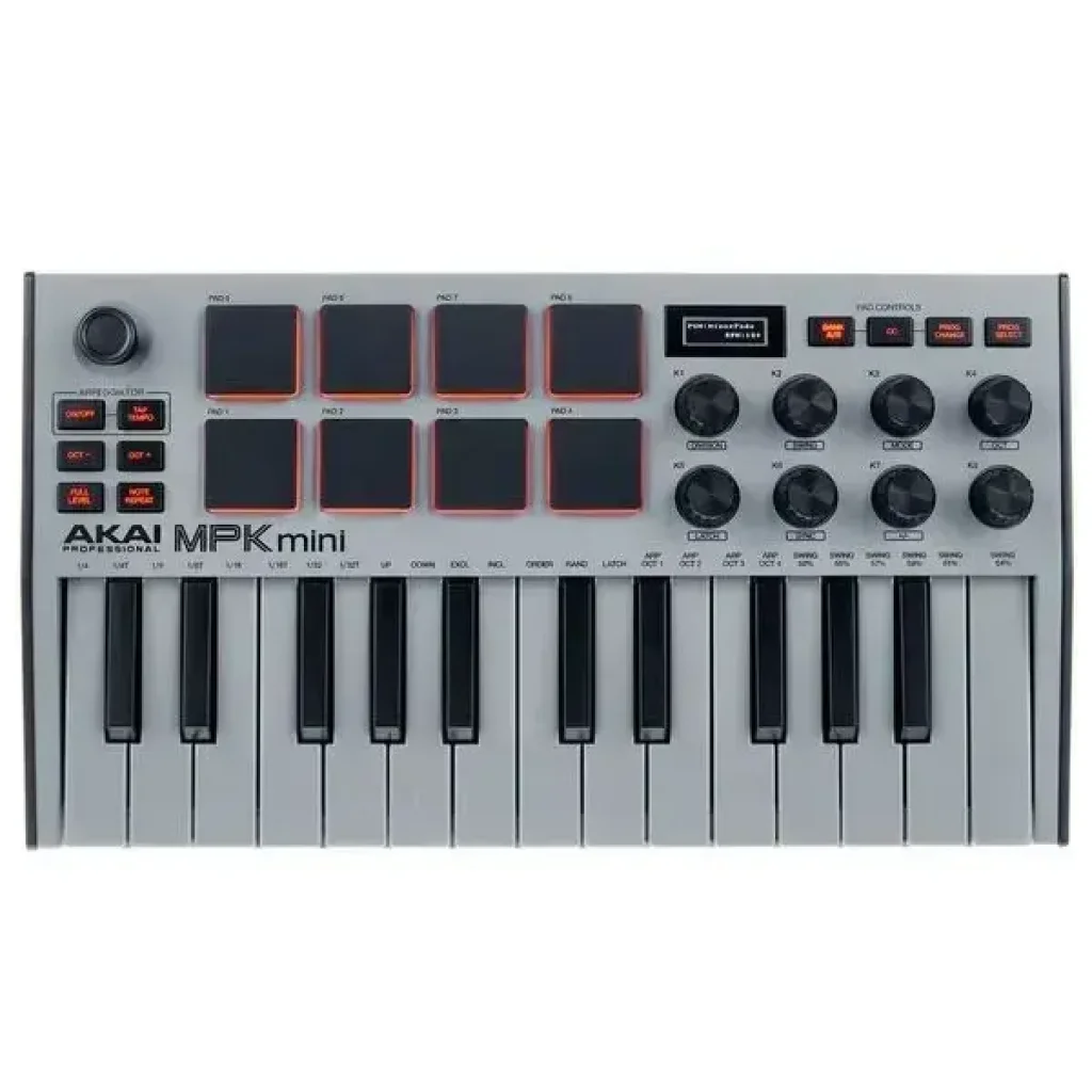 MIDI-клавіатура AKAI MPK MINI MK3 Grey