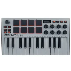 MIDI-клавиатура AKAI MPK MINI MK3 Grey