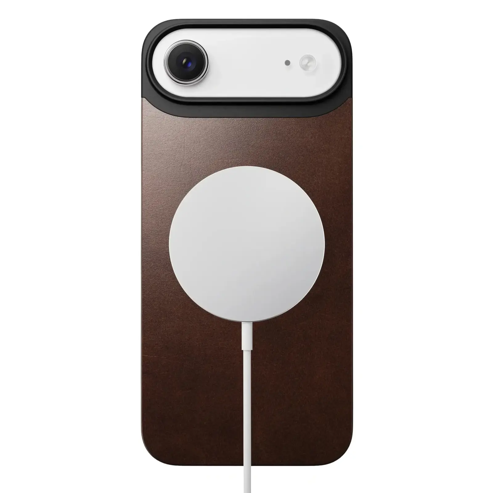 Чехол Nomad Magnetic Horween Leather Back Case Rustic Brown для Apple iPhone Air (NM014360858)