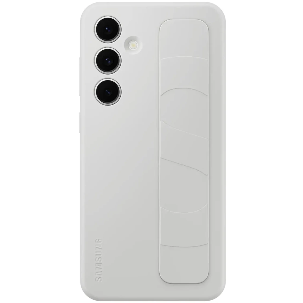 Чохол Samsung Standing Grip Case Gray для Samsung Galaxy S24 FE SM-S721 (EF-GS721CJEGWW)