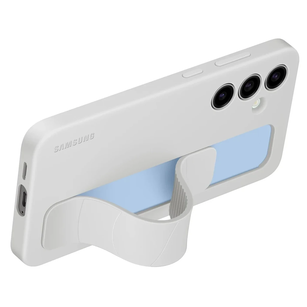Чохол Samsung Standing Grip Case Gray для Samsung Galaxy S24 FE SM-S721 (EF-GS721CJEGWW)