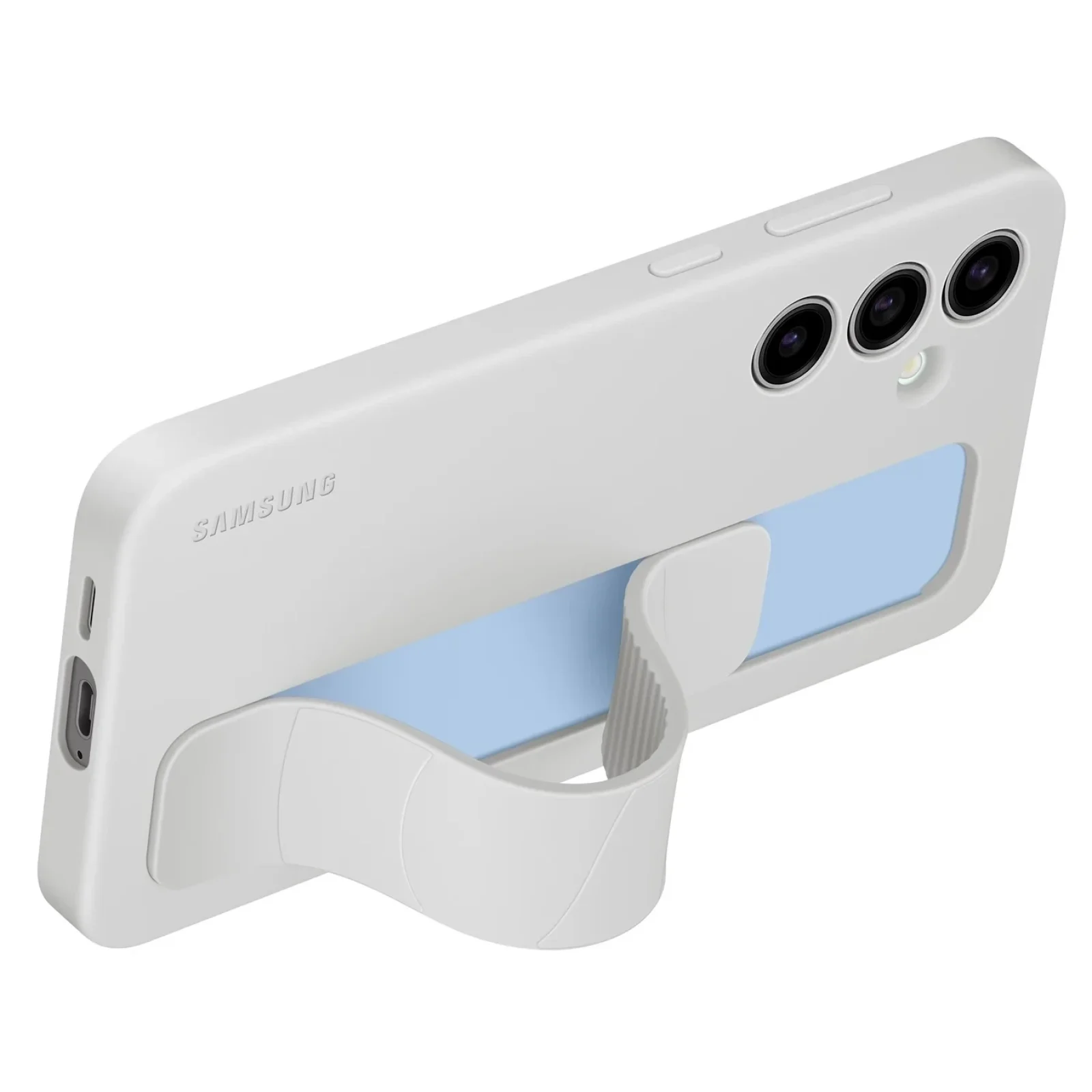 Чохол Samsung Standing Grip Case Gray для Samsung Galaxy S24 FE SM-S721 (EF-GS721CJEGWW)