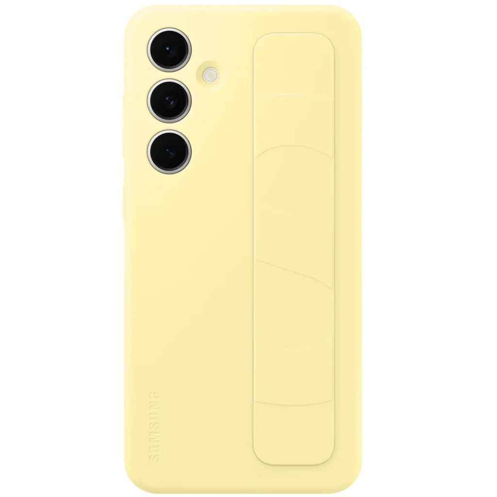Чохол Samsung Standing Grip Case Yellow для Samsung Galaxy S24 FE SM-S721 (EF-GS721CYEGWW)