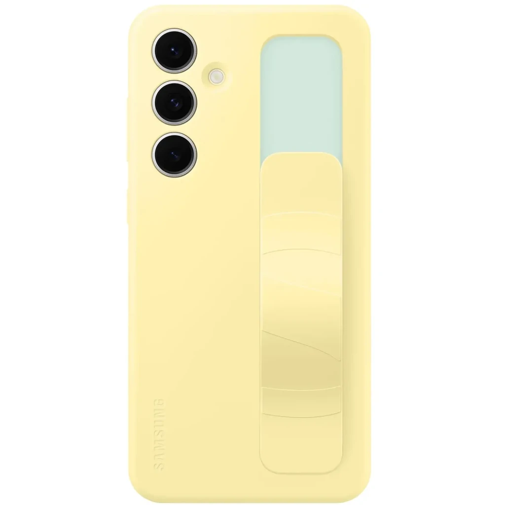 Чохол Samsung Standing Grip Case Yellow для Samsung Galaxy S24 FE SM-S721 (EF-GS721CYEGWW)
