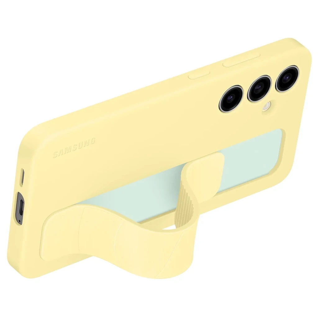 Чохол Samsung Standing Grip Case Yellow для Samsung Galaxy S24 FE SM-S721 (EF-GS721CYEGWW)