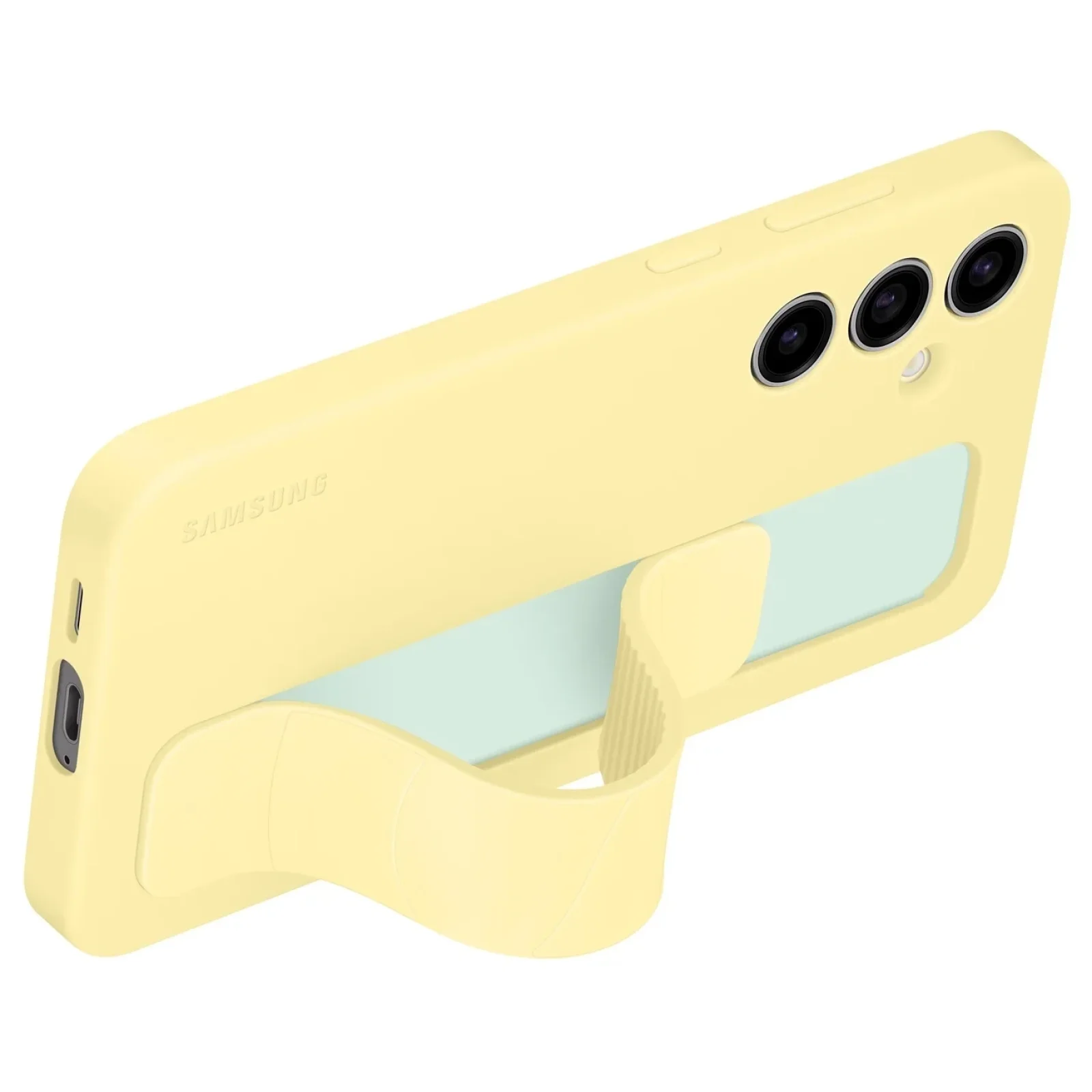 Чехол Samsung Standing Grip Case Yellow для Samsung Galaxy S24 FE SM-S721 (EF-GS721CYEGWW)