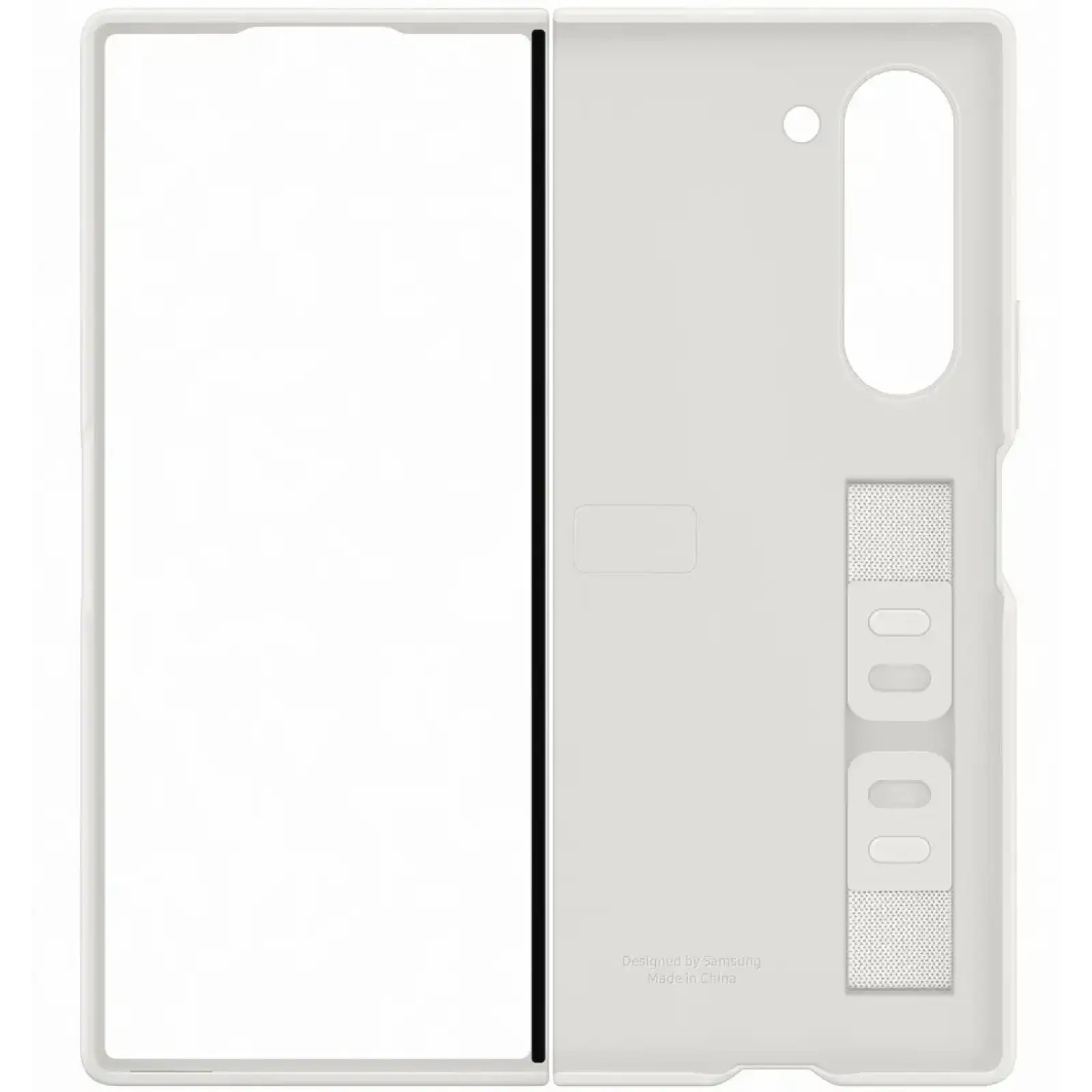 Чехол Samsung Standing Case with Stand White для Samsung Galaxy Fold6 SM-F956 (EF-MF956TWEGUA)
