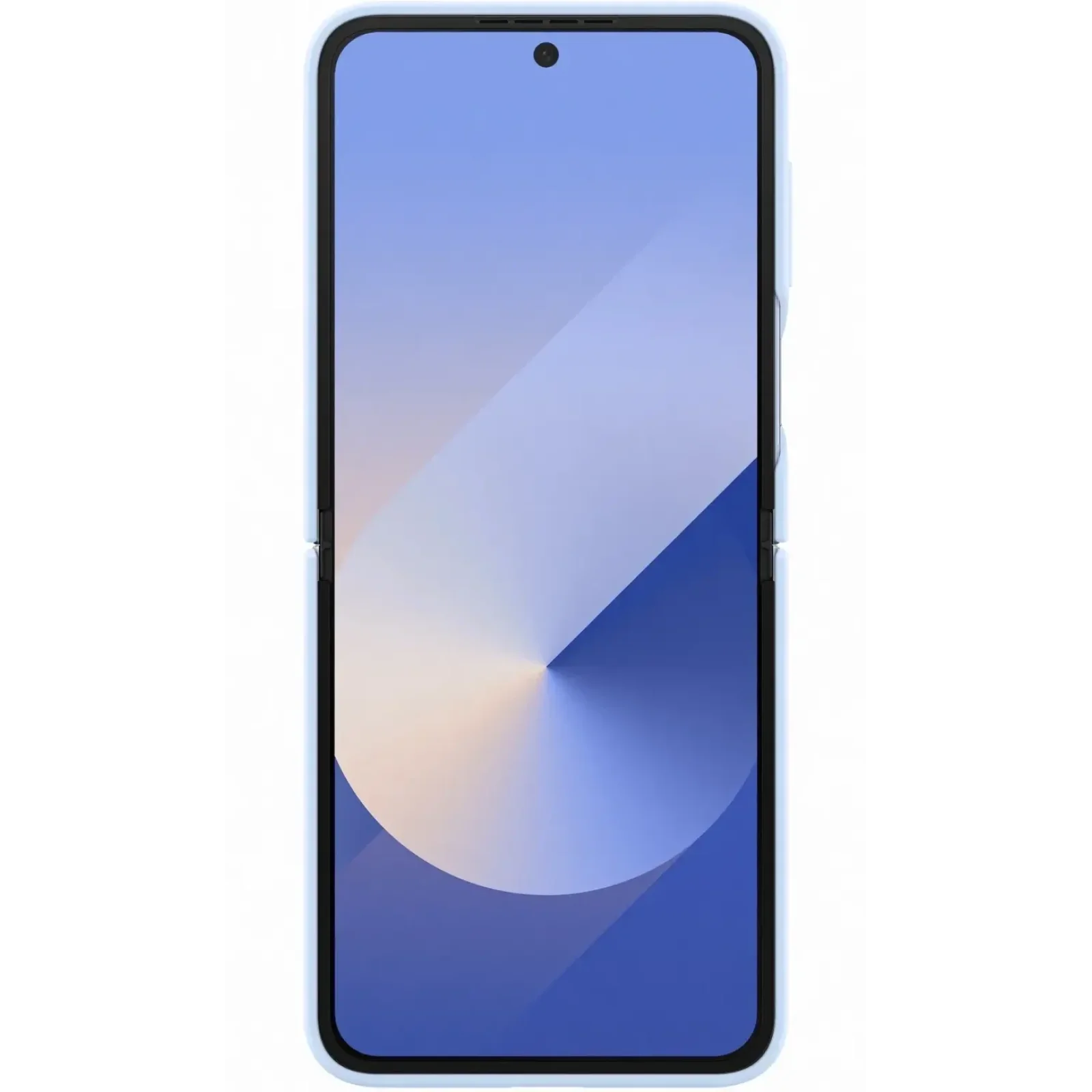 Чехол Samsung Silicone Cover with Ring Blue для Samsung Galaxy Flip6 (EF-PF741TLEGUA)
