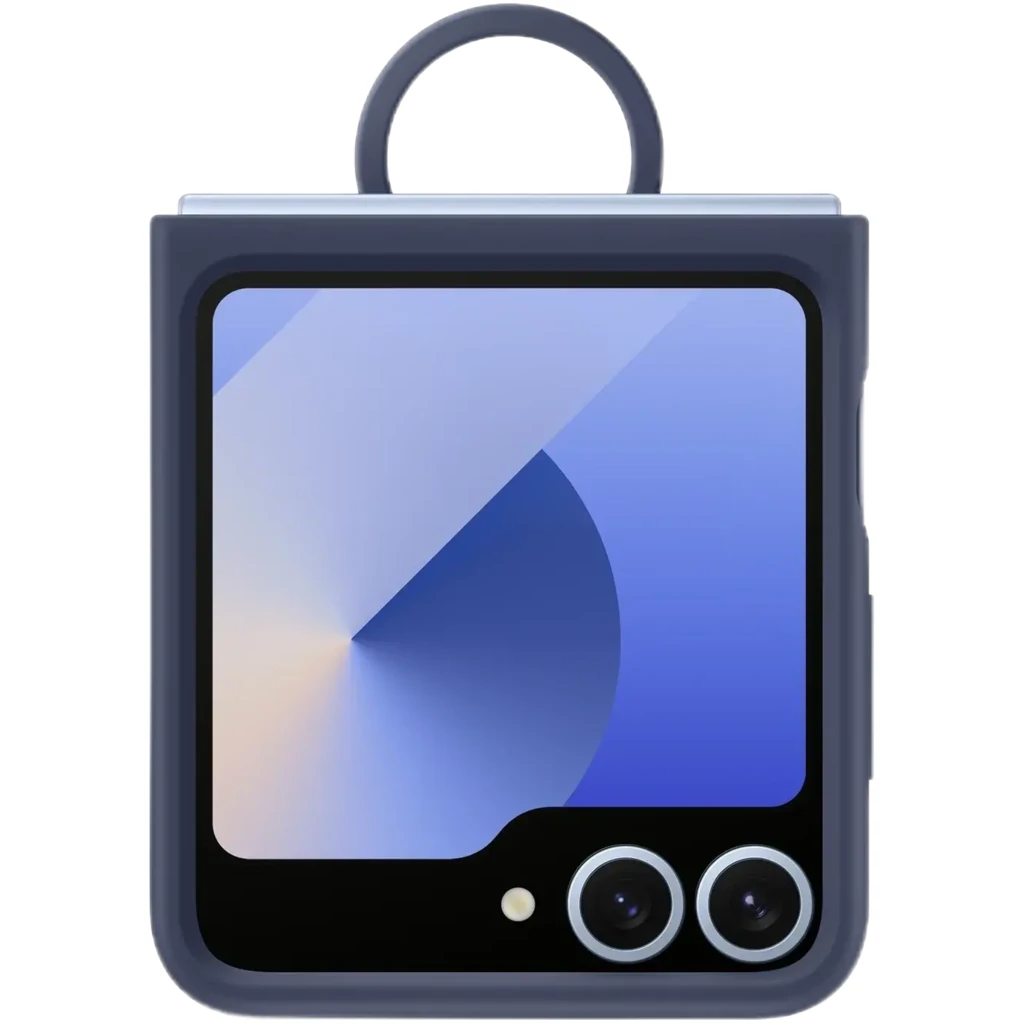 Чохол Samsung Silicone Cover with Ring Navy для Samsung Galaxy Flip6 (EF-PF741TNEGUA)