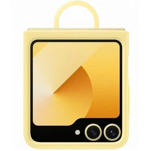 Чехол Samsung Silicone Cover with Ring Yellow для Samsung Galaxy Flip6 (EF-PF741TYEGUA)