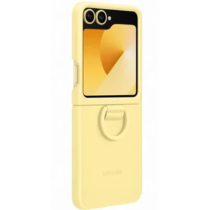 Чехол Samsung Silicone Cover with Ring Yellow для Samsung Galaxy Flip6 (EF-PF741TYEGUA)