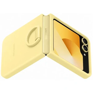 Чехол Samsung Silicone Cover with Ring Yellow для Samsung Galaxy Flip6 (EF-PF741TYEGUA)