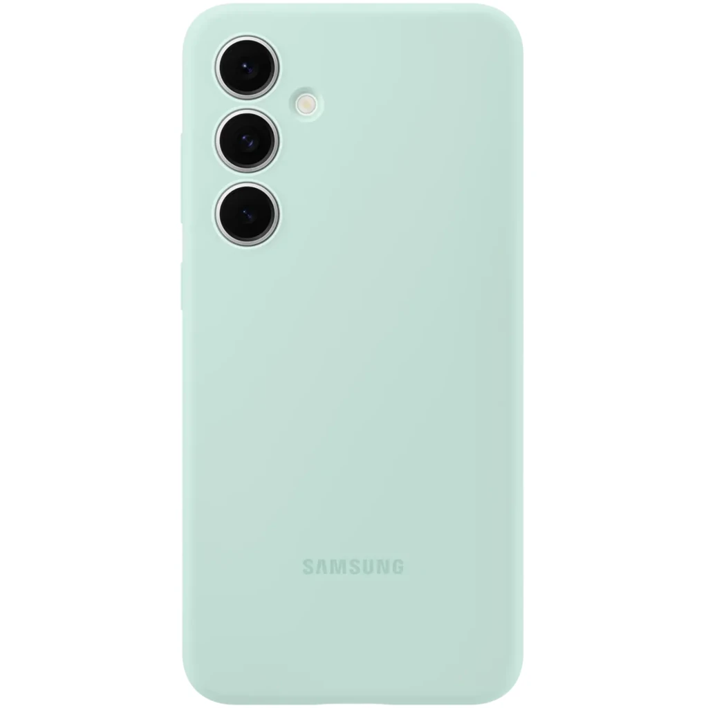 Чехол Samsung Silicone Case Mint для Samsung Galaxy S24 FE SM-S721 (EF-PS721CMEGWW)