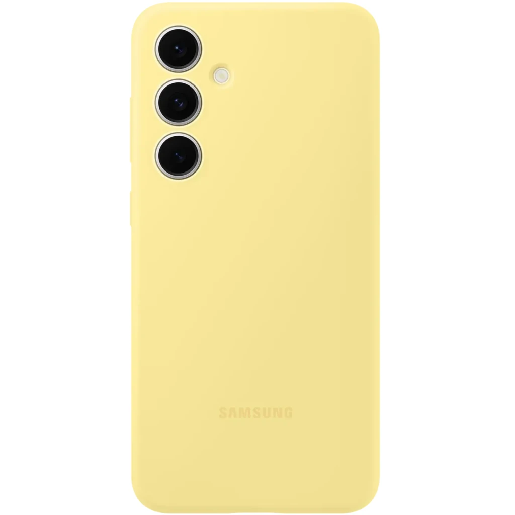 Чохол Samsung Silicone Case Yellow для Samsung Galaxy S24 FE SM-S721 (EF-PS721CYEGWW)