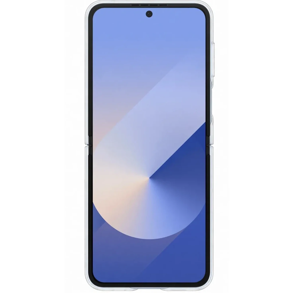 Чехол Samsung Silicone Cover with Ring Transparency для Samsung Galaxy Flip6 (EF-QF741CTEGUA)