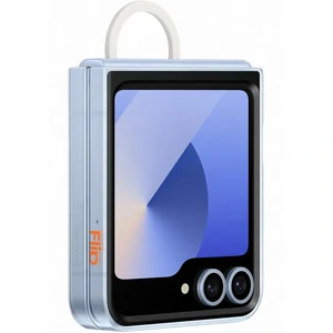 Чехол Samsung Silicone Cover with Ring Transparency для Samsung Galaxy Flip6 (EF-QF741CTEGUA)