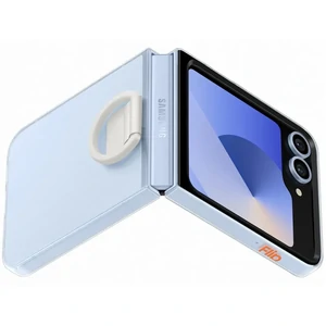 Чехол Samsung Silicone Cover with Ring Transparency для Samsung Galaxy Flip6 (EF-QF741CTEGUA)