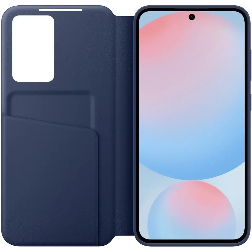 Чохол Samsung Smart View Wallet Case Blue для Samsung Galaxy S24 FE SM-S721 (EF-ZS721CLEGWW)