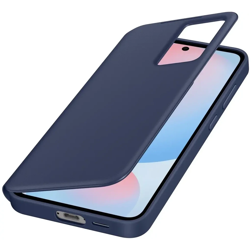 Чохол Samsung Smart View Wallet Case Blue для Samsung Galaxy S24 FE SM-S721 (EF-ZS721CLEGWW)