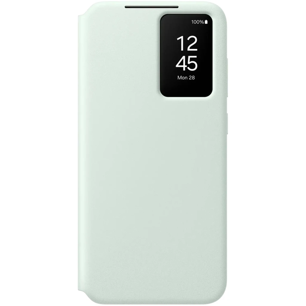 Чехол Samsung Smart View Wallet Case Mint для Samsung Galaxy S24 FE SM-S721 (EF-ZS721CMEGWW)