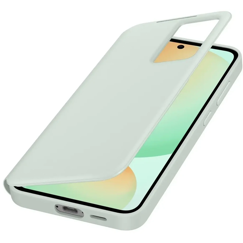 Чехол Samsung Smart View Wallet Case Mint для Samsung Galaxy S24 FE SM-S721 (EF-ZS721CMEGWW)