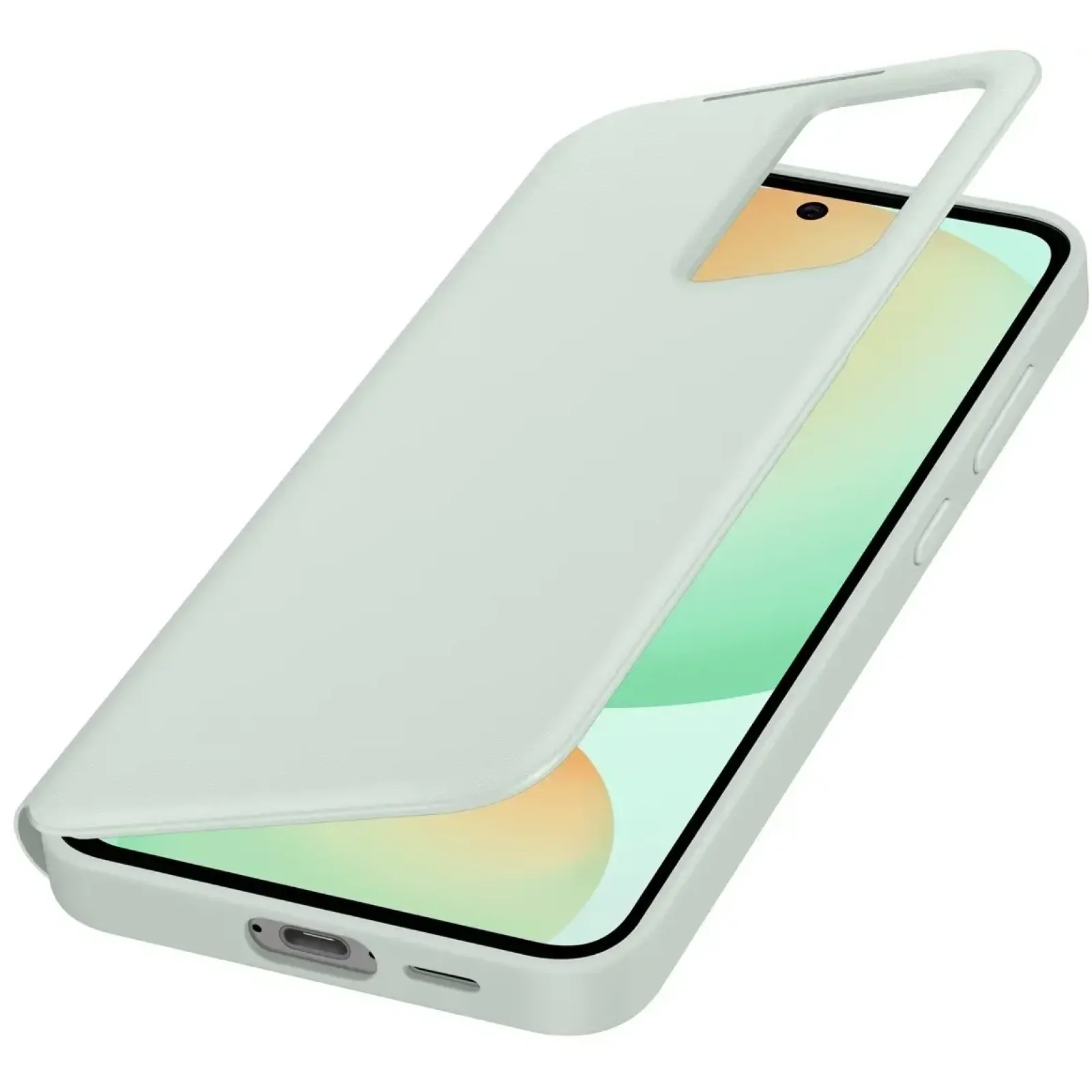 Чохол Samsung Smart View Wallet Case Mint для Samsung Galaxy S24 FE SM-S721 (EF-ZS721CMEGWW)