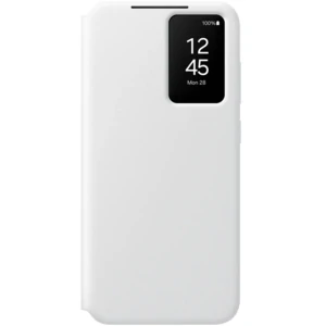 Цвет: Белый - Чехол Samsung Smart View Wallet Case White для Samsung Galaxy S24 FE SM-S721 (EF-ZS721CWEGWW)