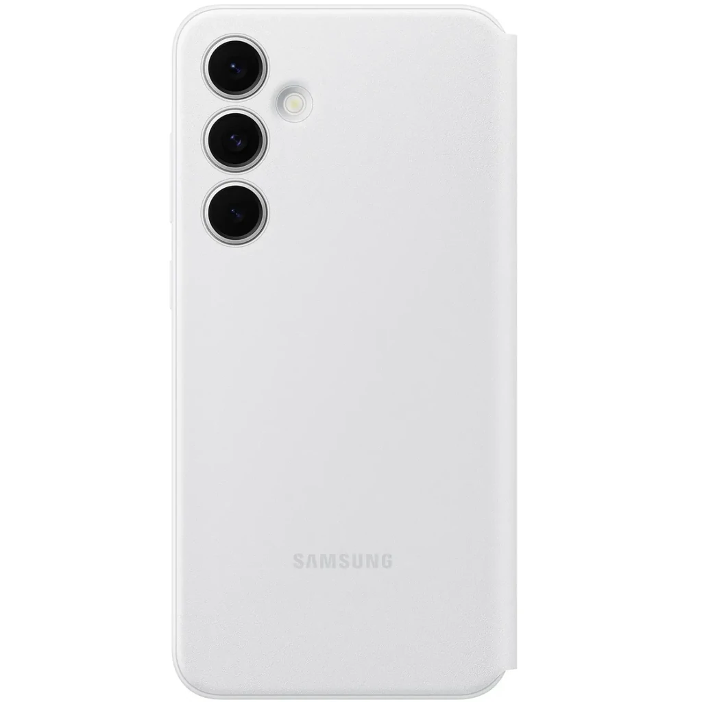 Чехол Samsung Smart View Wallet Case White для Samsung Galaxy S24 FE SM-S721 (EF-ZS721CWEGWW)