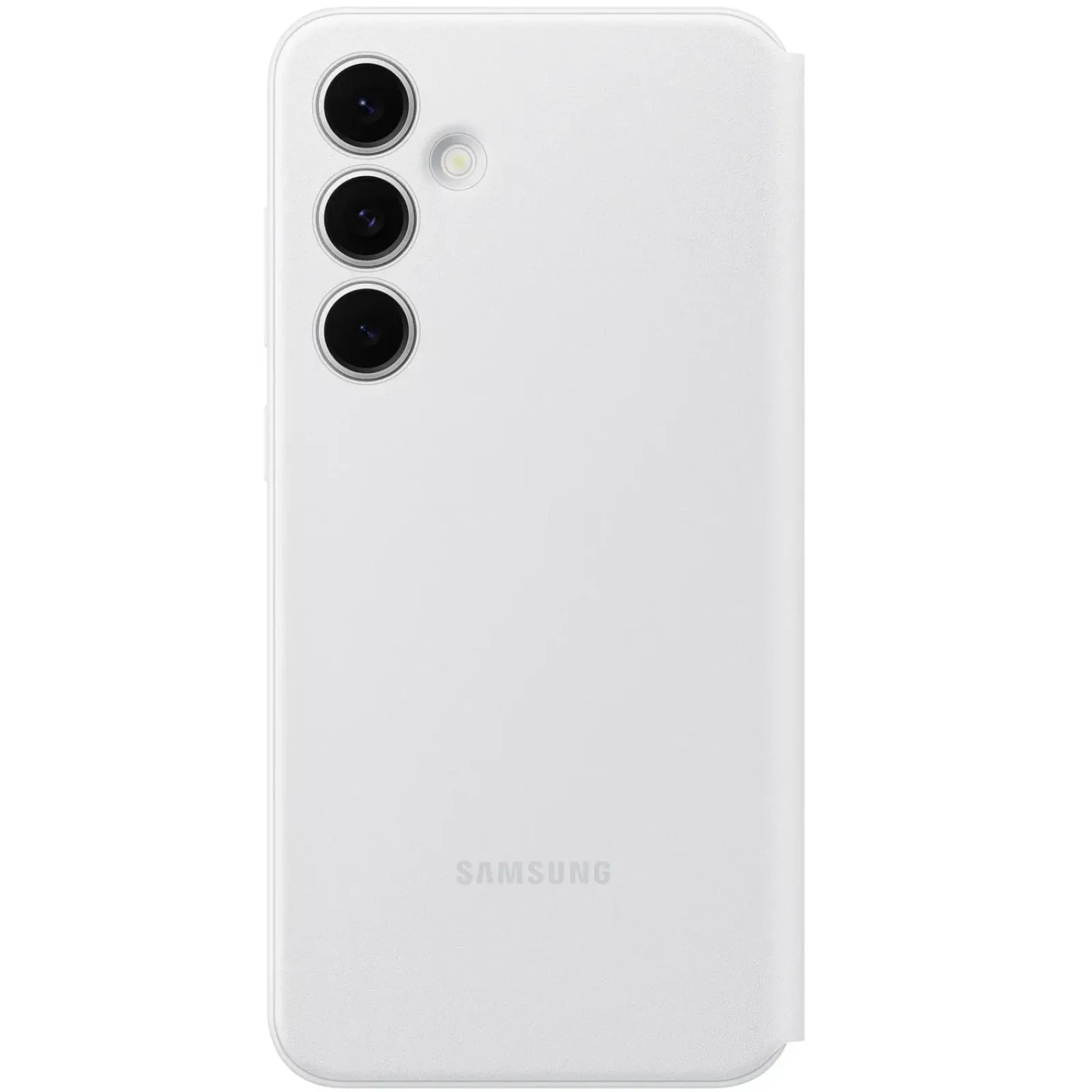Чохол Samsung Smart View Wallet Case White для Samsung Galaxy S24 FE SM-S721 (EF-ZS721CWEGWW)