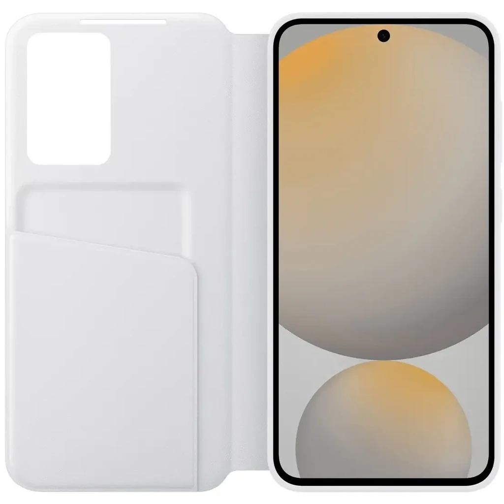 Чехол Samsung Smart View Wallet Case White для Samsung Galaxy S24 FE SM-S721 (EF-ZS721CWEGWW)