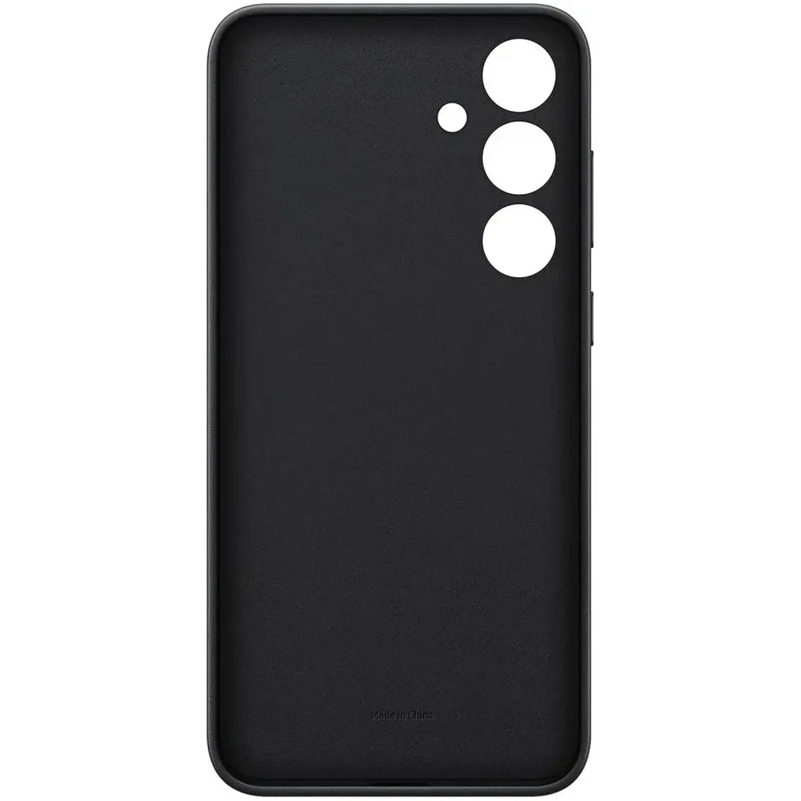 Чехол Samsung Vegan Leather Case Black для Samsung Galaxy S24 Plus SM-S926 (GP-FPS926HCABW)
