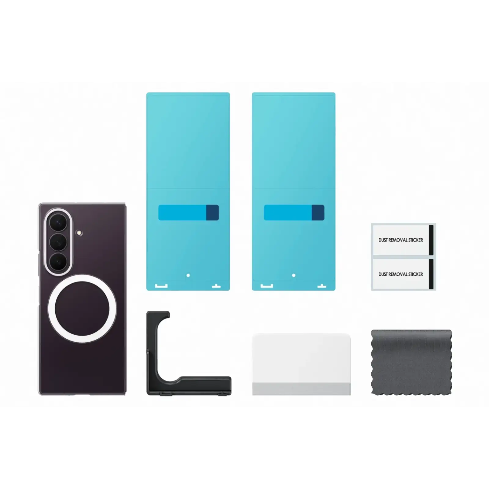 Чохол Samsung Clear Magnet Case для Samsung Galaxy Fold8 Ultra Transparent (EF-CF976CTEGUA)