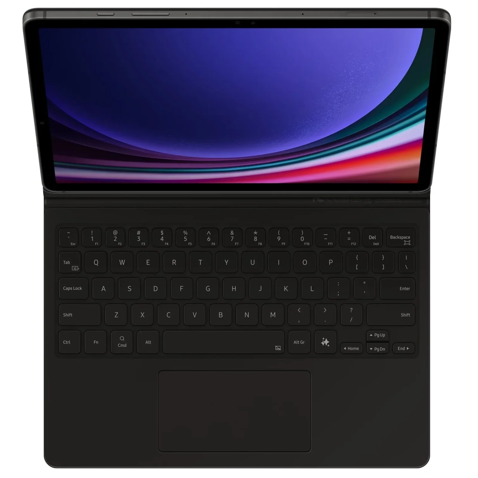 Чохол-клавіатура Samsung Book Cover Keyboard Black для Samsung Galaxy Tab S10 FE (EF-DX725BBEGUA)