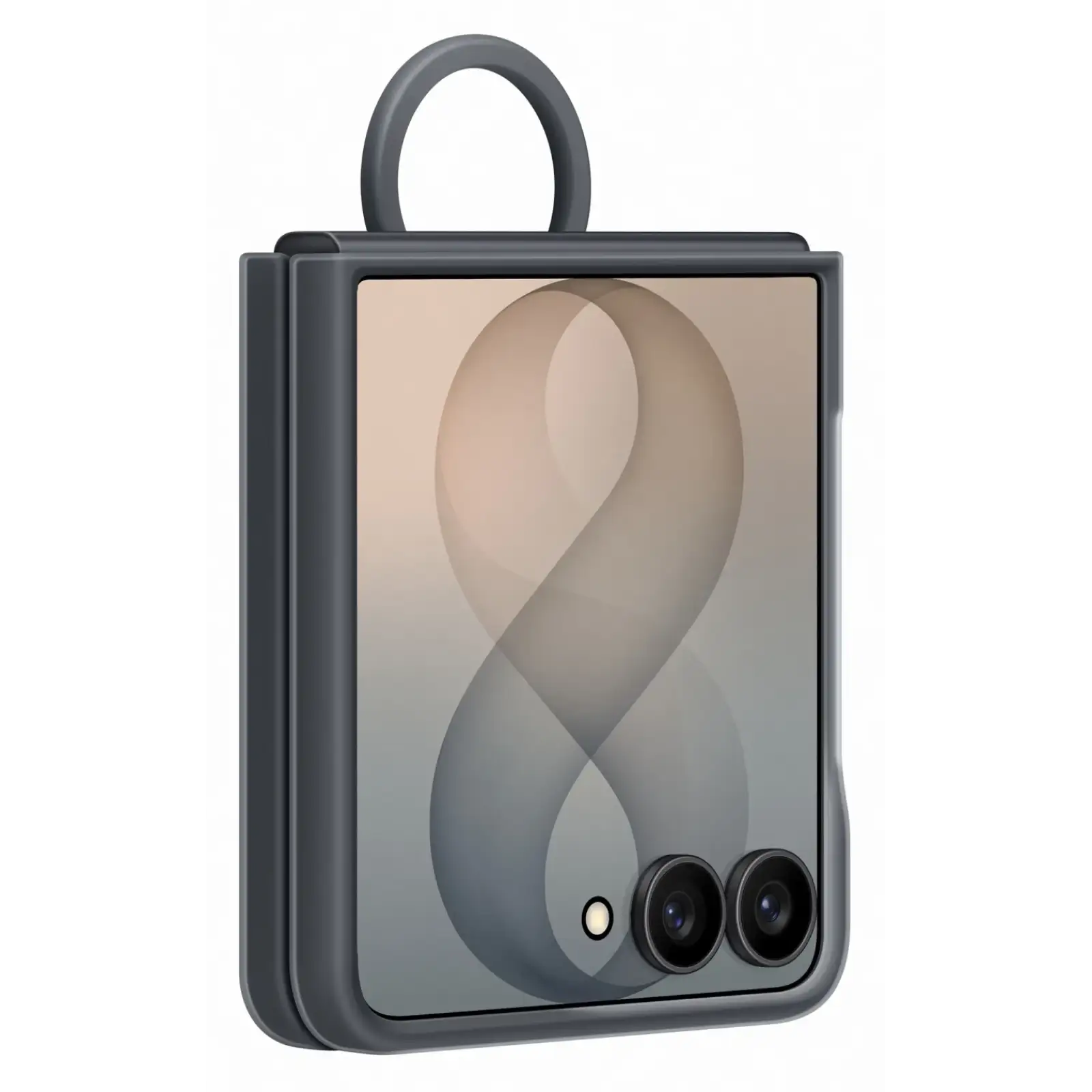 Чохол Samsung Silicone Ring Magnet для Samsung Galaxy Flip8 Black (EF-EF776CBEGUA)