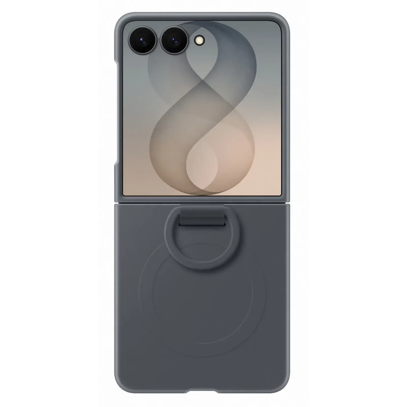 Чохол Samsung Silicone Ring Magnet для Samsung Galaxy Flip8 Black (EF-EF776CBEGUA)