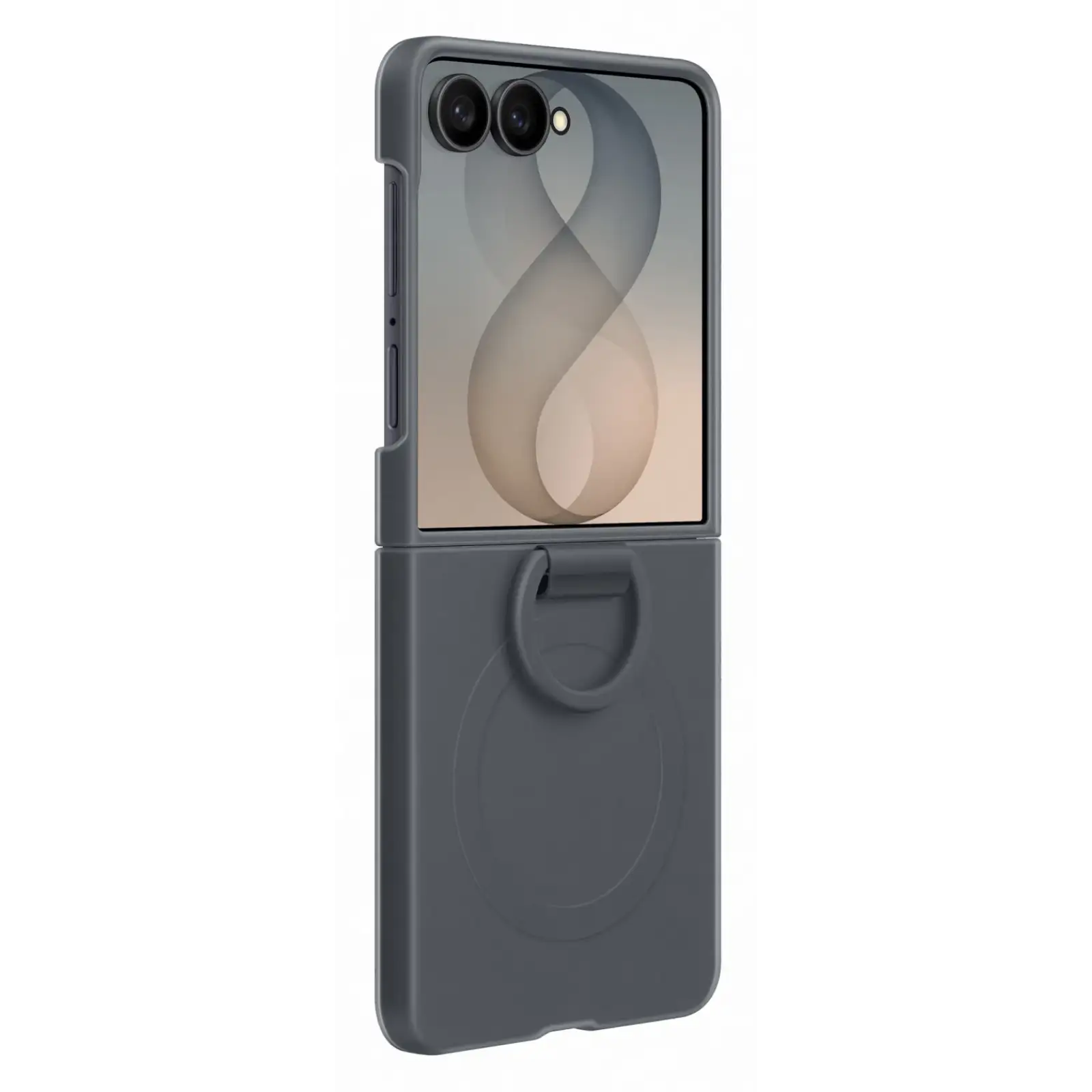 Чохол Samsung Silicone Ring Magnet для Samsung Galaxy Flip8 Black (EF-EF776CBEGUA)