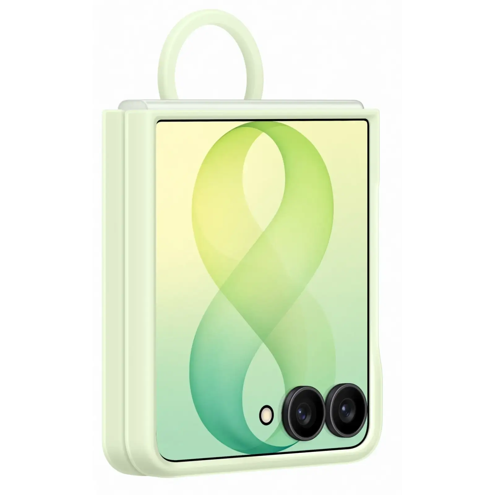 Чохол Samsung Silicone Ring Magnet для Samsung Galaxy Flip8 Green (EF-EF776CGEGUA)
