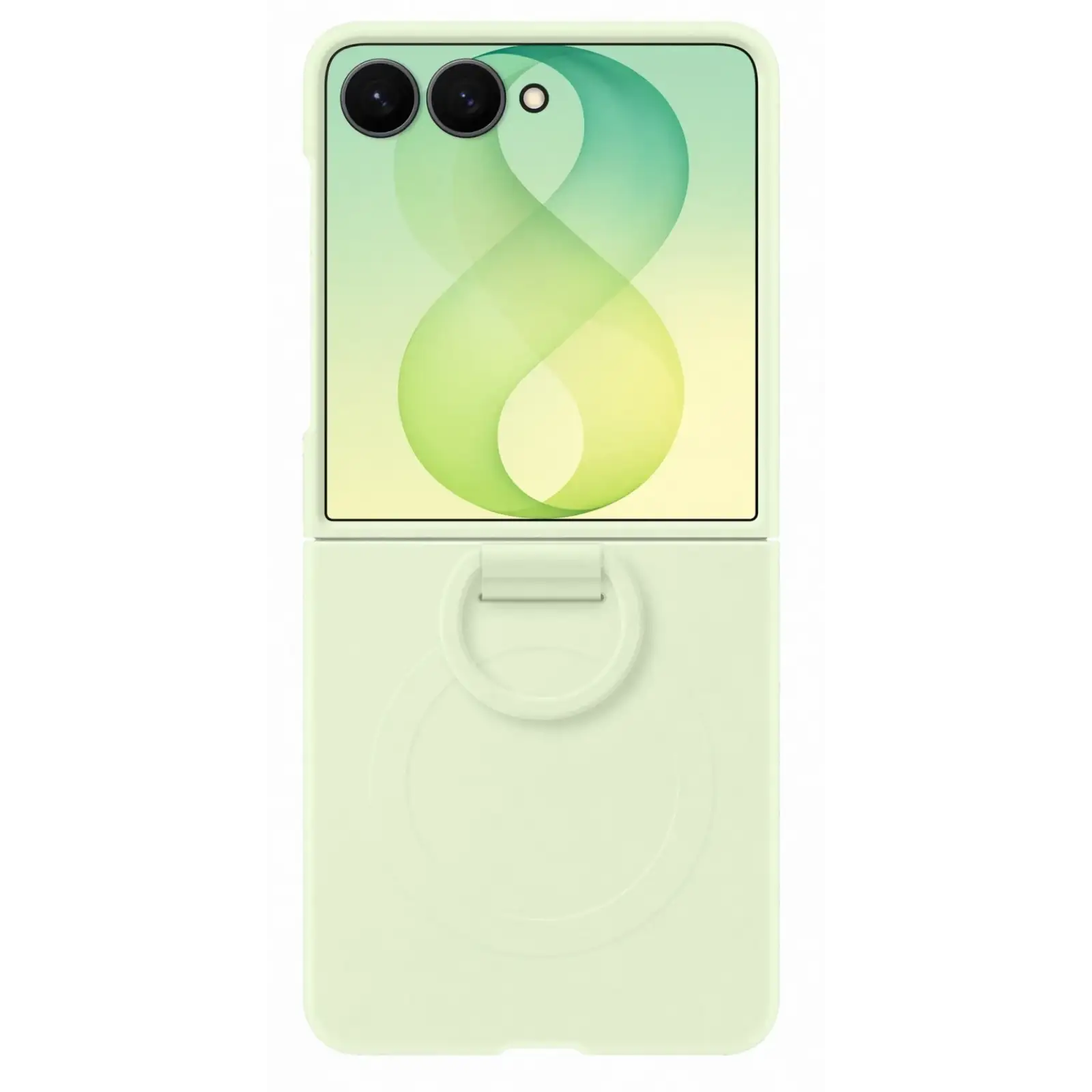 Чохол Samsung Silicone Ring Magnet для Samsung Galaxy Flip8 Green (EF-EF776CGEGUA)