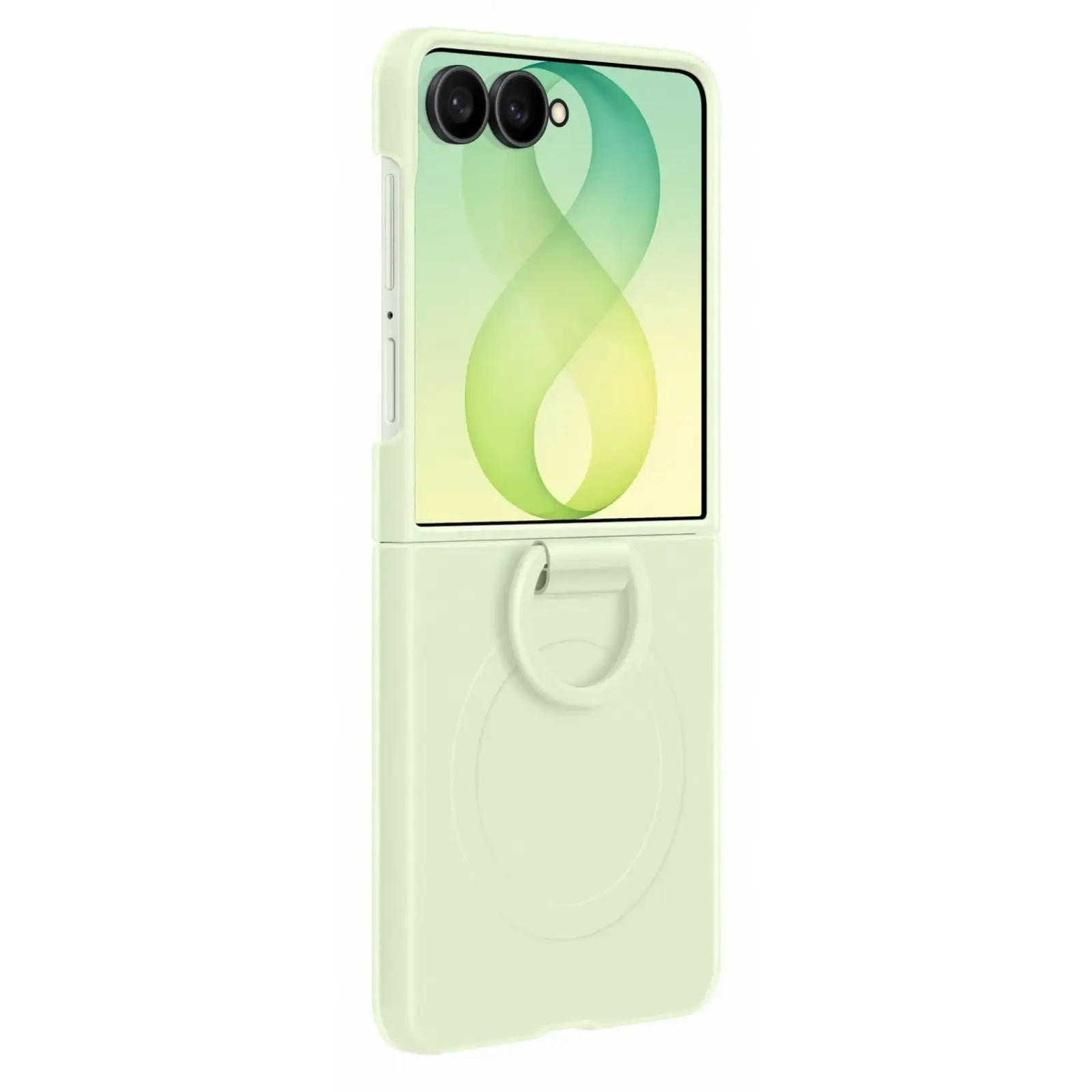 Чохол Samsung Silicone Ring Magnet для Samsung Galaxy Flip8 Green (EF-EF776CGEGUA)