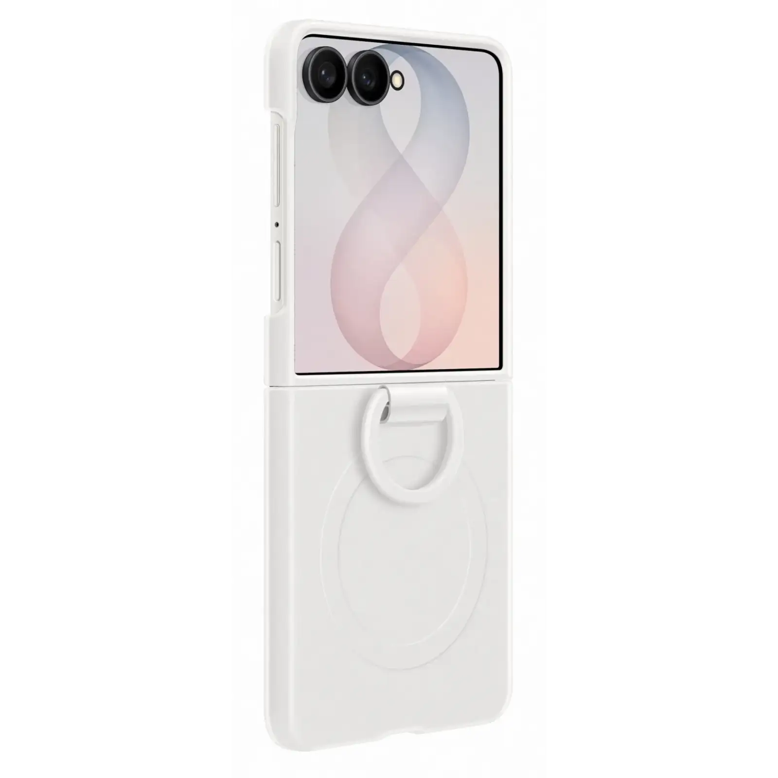 Чохол Samsung Silicone Ring Magnet для Samsung Galaxy Flip8 White (EF-EF776CWEGUA)