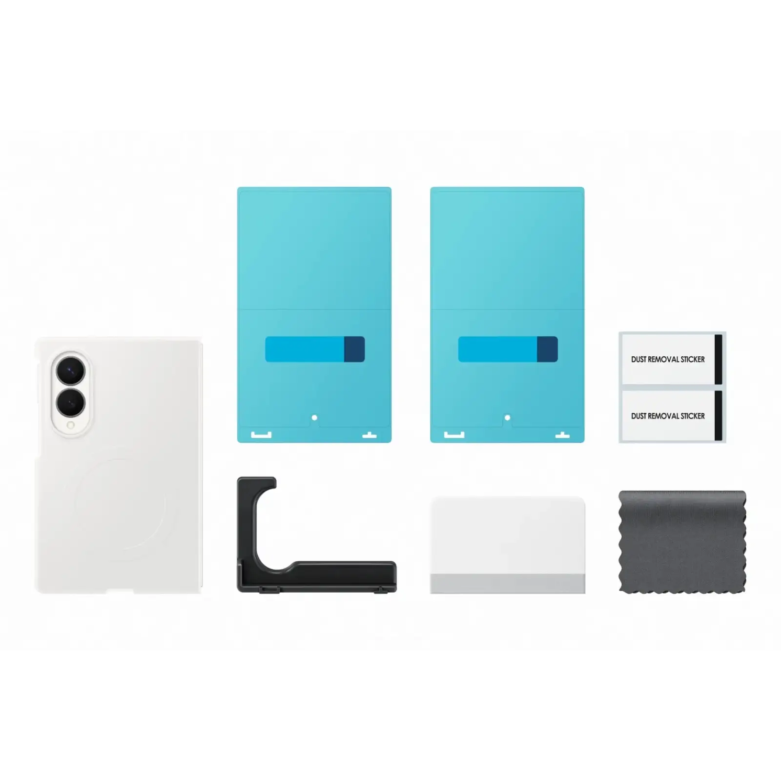 Чохол Samsung Silicone Magnet Case для Samsung Galaxy Fold8 White (EF-EF971CWEGUA)