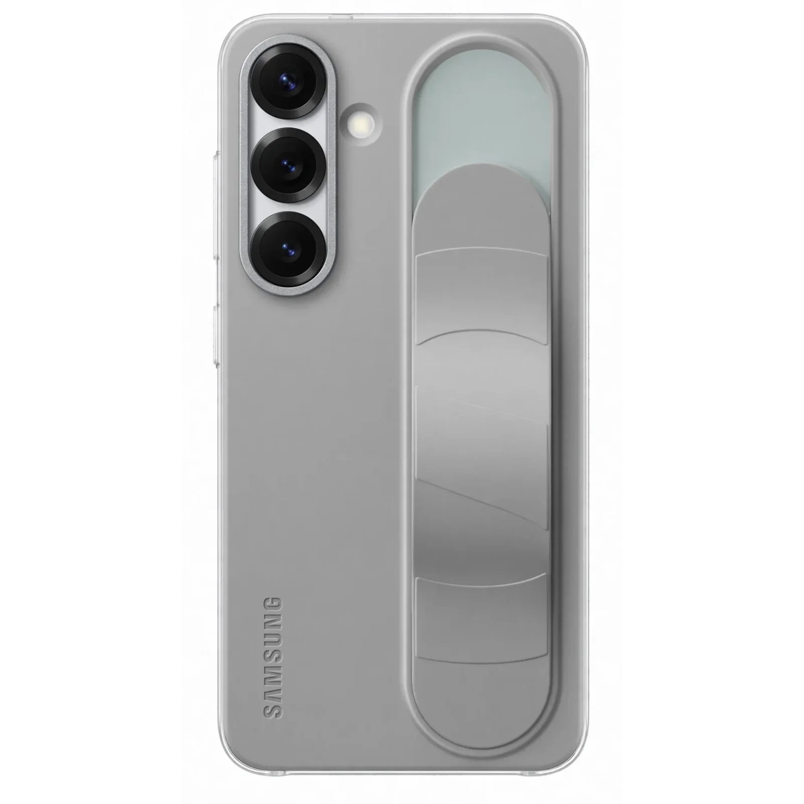 Чохол Samsung Standing Grip Case для Samsung Galaxy S25 Gray (EF-GS931CJEGWW)