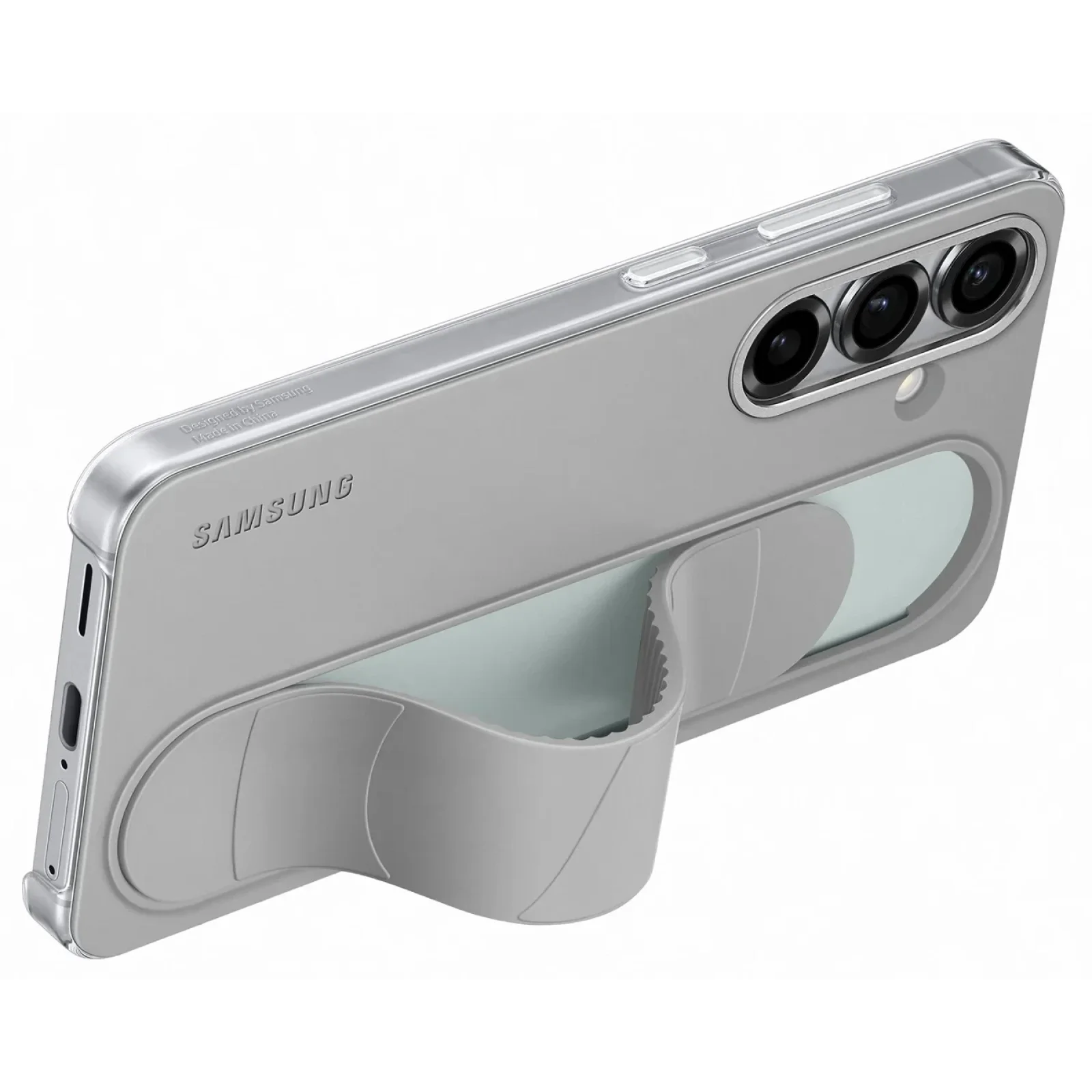 Чохол Samsung Standing Grip Case для Samsung Galaxy S25 Gray (EF-GS931CJEGWW)