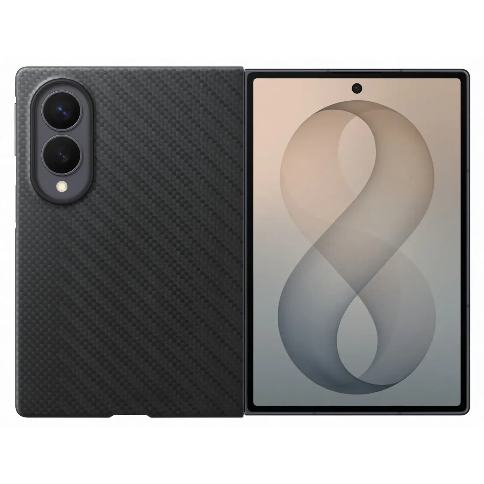 Чохол Samsung Carbon Magnet Case для Samsung Galaxy Fold8 Black (EF-KF971SBEGUA)