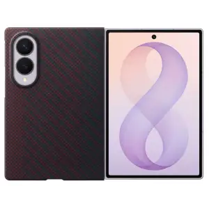 Чохол Samsung Carbon Magnet Case для Samsung Galaxy Fold8 Red (EF-KF971SREGUA)