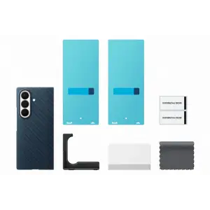 Чохол Samsung Carbon Magnet Case для Samsung Galaxy Fold8 Ultra Dark Blue (EF-KF976SNEGUA)