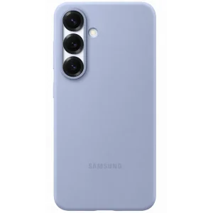 Цвет: Голубой - Чехол Samsung Silicone Case Light Blue для Samsung Galaxy S25 Plus (EF-PS936CLEGWW)