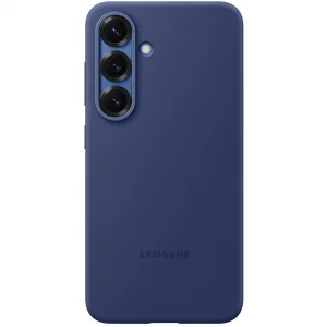 Цвет: Синий - Чехол Samsung Silicone Case Blue для Samsung Galaxy S25 Plus (EF-PS936CNEGWW)
