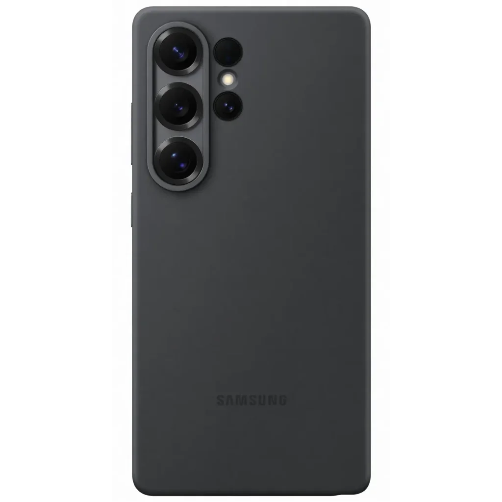 Чехол Samsung Silicone Case Black для Samsung Galaxy S25 Ultra (EF-PS938CBEGWW)