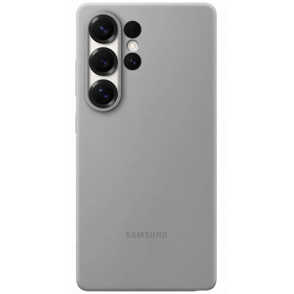 Чохол Samsung Silicone Case Gray для Samsung Galaxy S25 Ultra (EF-PS938CJEGWW)